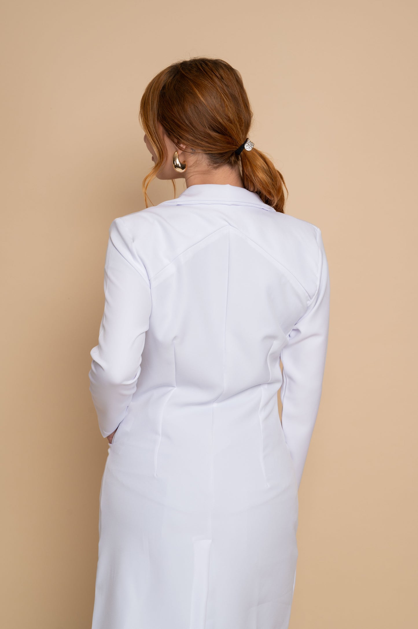 Nice Lab Coat White