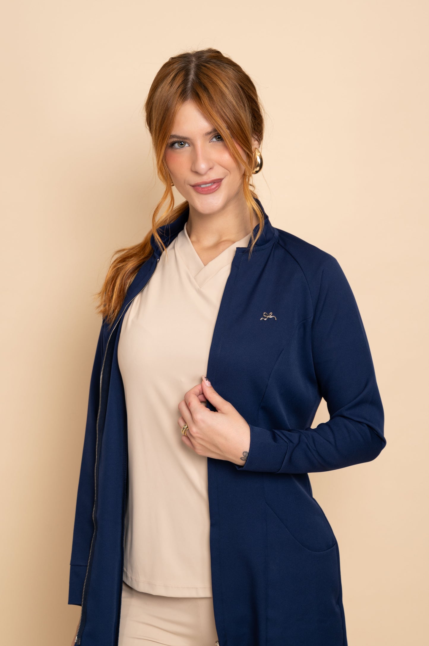 Women's Lab Coat Long Sleeve Louise