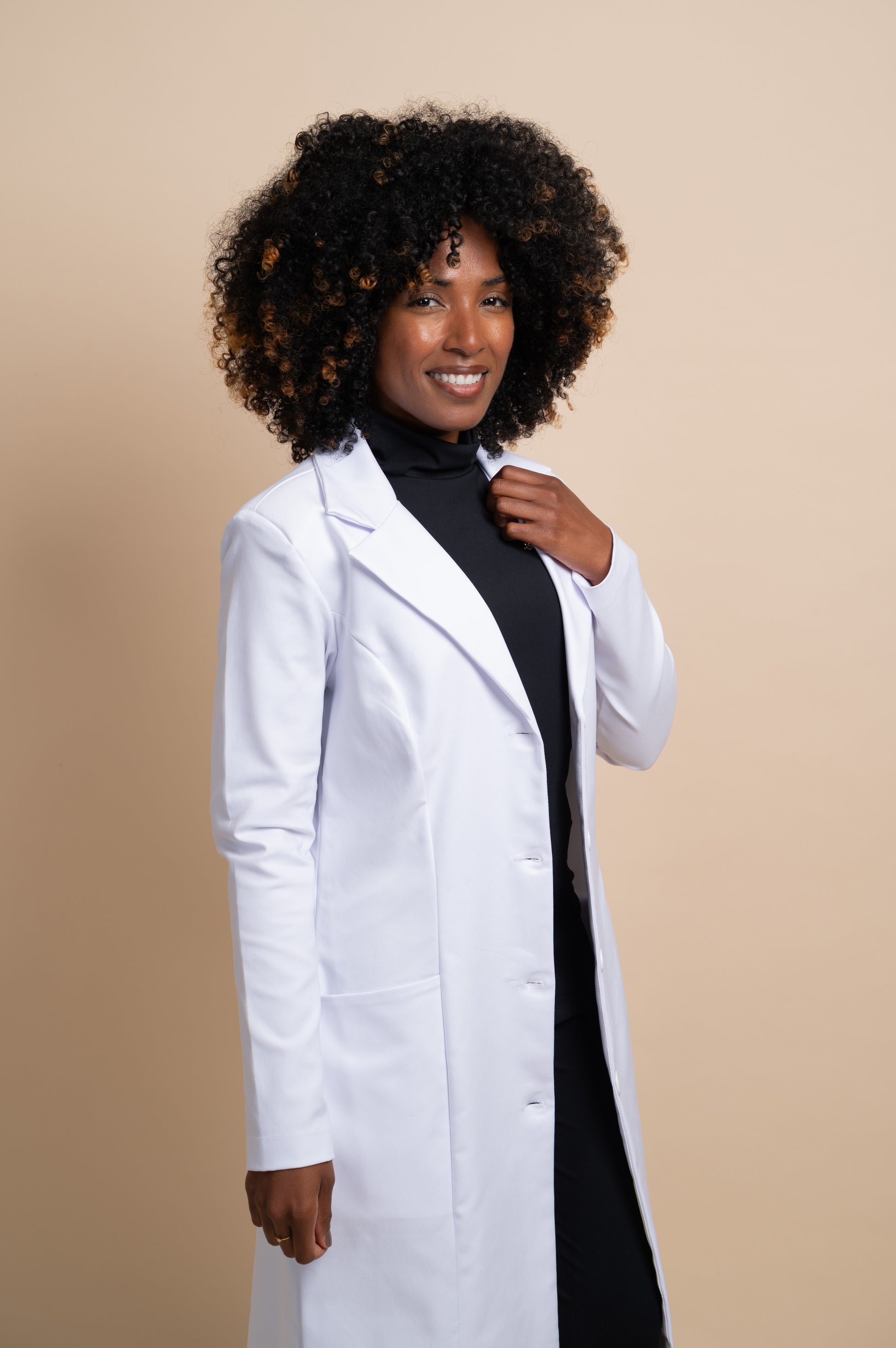 Nice Lab Coat White – Coats Le Petit