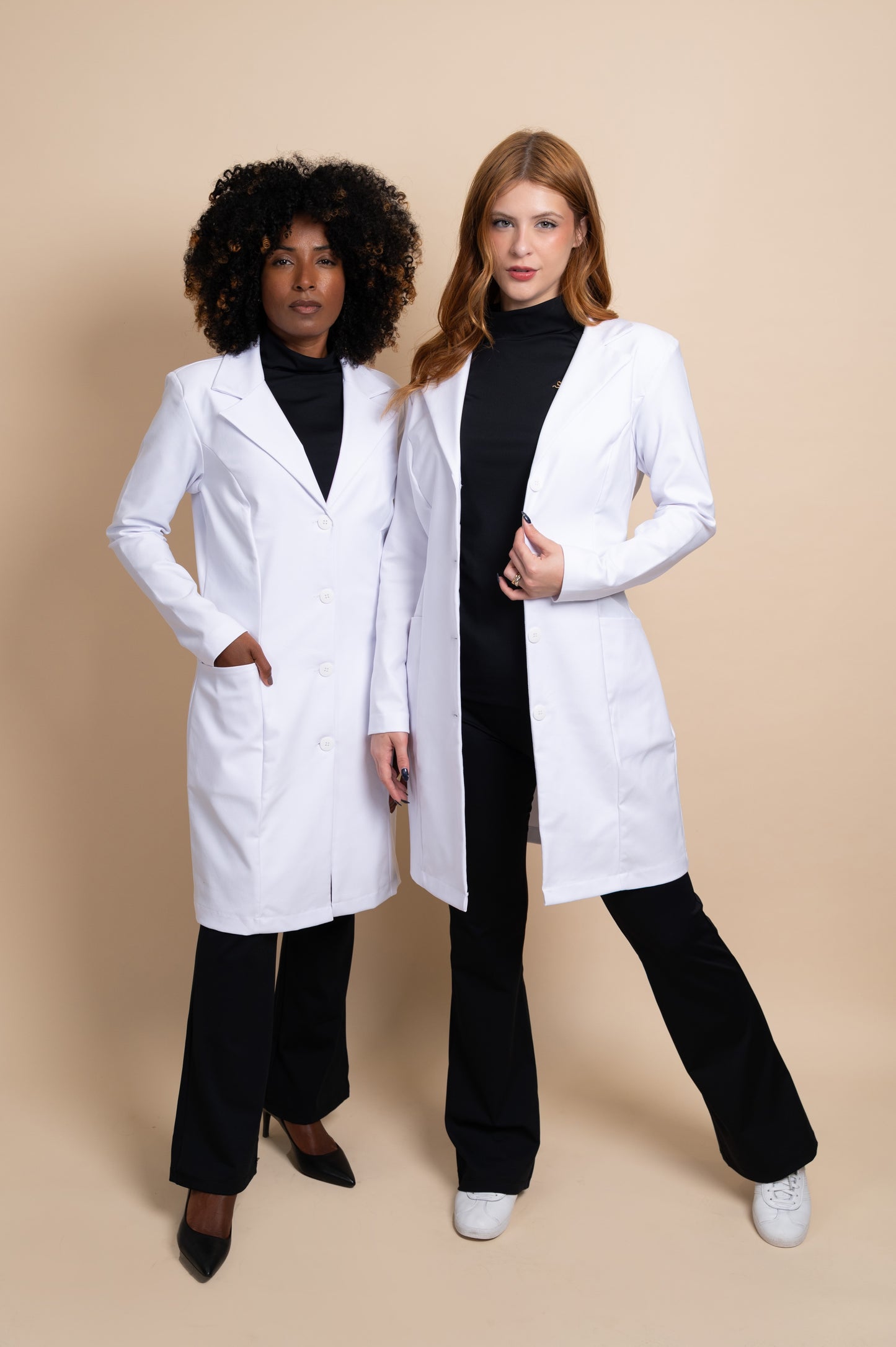 Nice Lab Coat  White