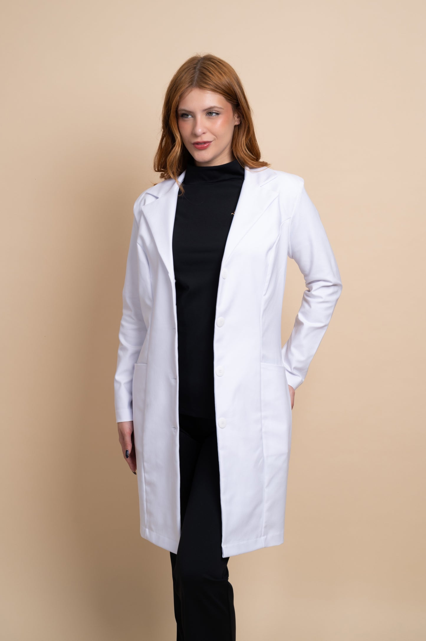 Nice Lab Coat  White