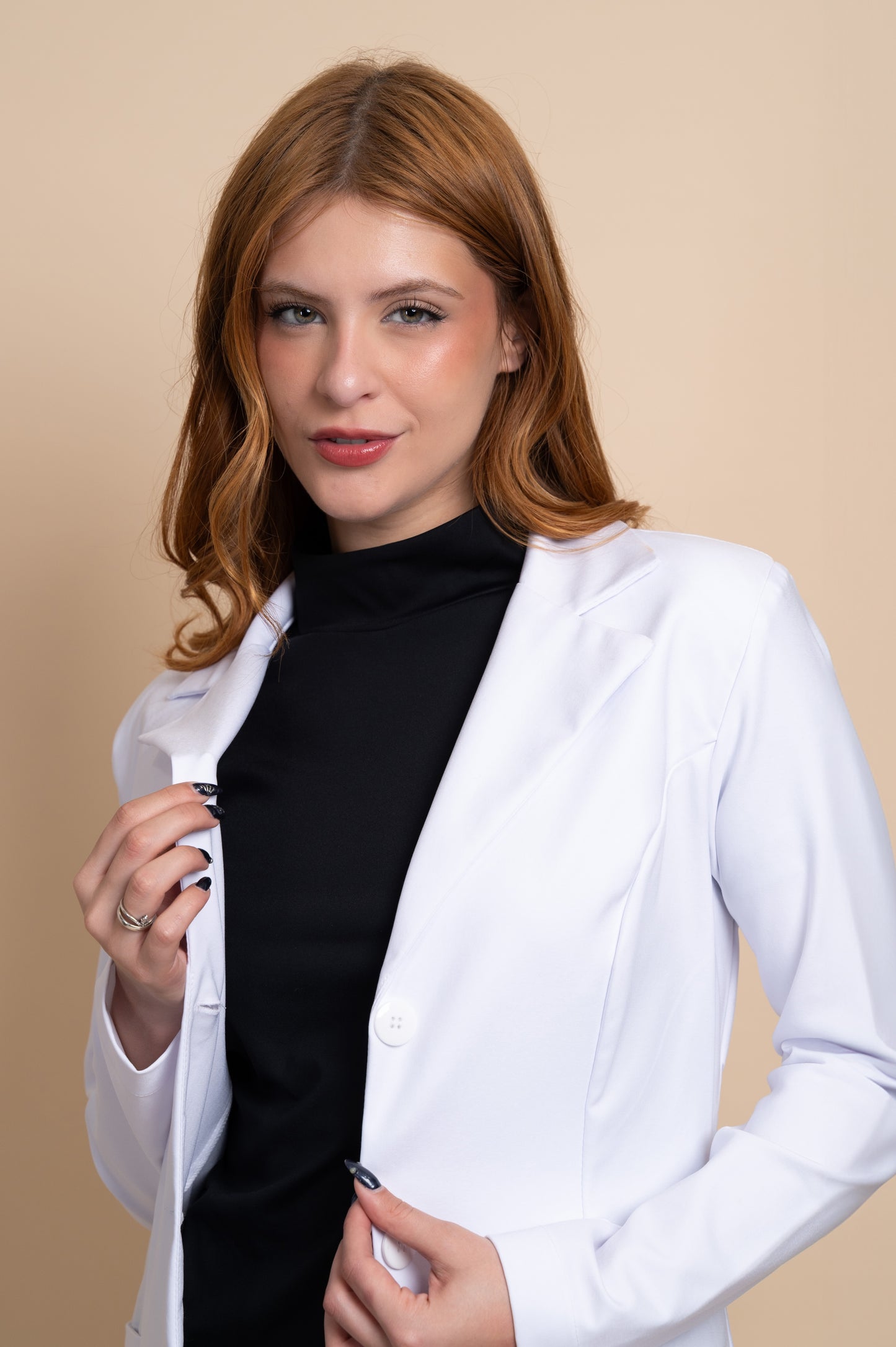 Nice Lab Coat  White