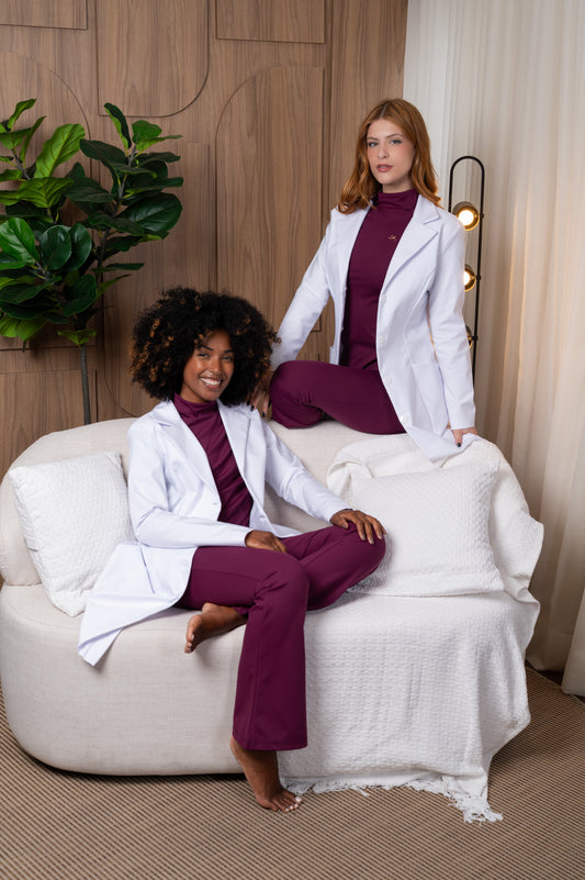 Nice Lab Coat  White